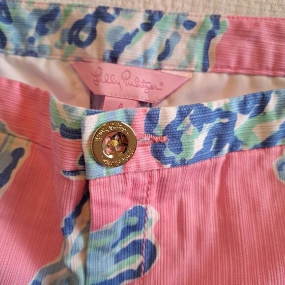 Lilly Pulitzer women's shorts size 4, Adie Barefoot Princess style 20948 - Picture 3 of 6